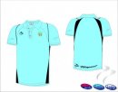 Lincolnshire Hockey Umpires Style Men's Blue Grey Polo Shirt